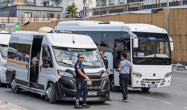 İzmir’de işçi servislerine sıkı denetim