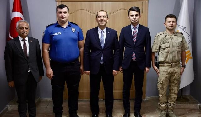 Vali Taşolar’dan Aralık’ta Kaymakam Kurdu’ya ziyaret