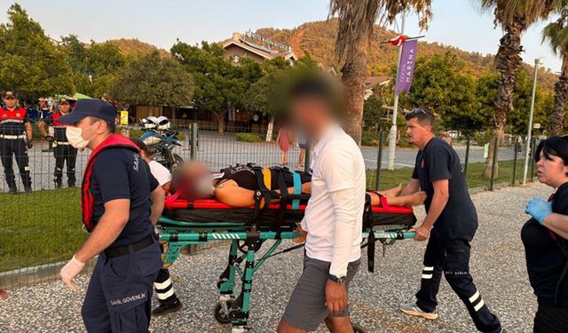 Fethiye açıklarında can kurtaran müdahale