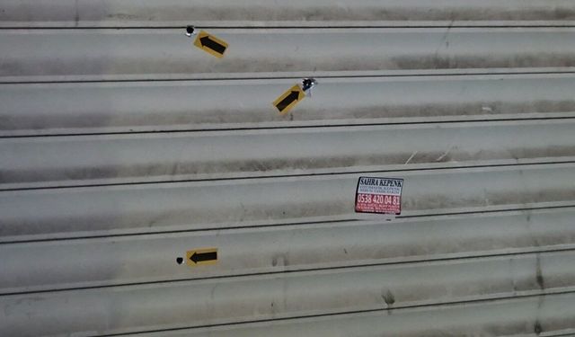 Taksiyle geldi, kuyumcuya 3 el ateş edip kaçtı