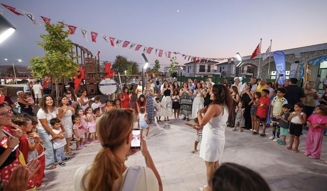 Alaçatı’da çocuklara çifte müjde!