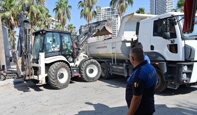 Bornova’da zabıtadan işgal denetimi!