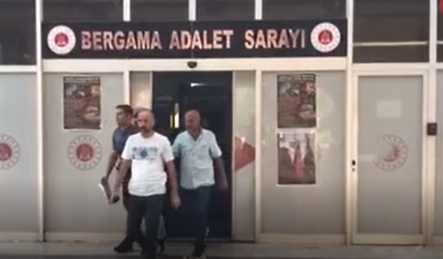 Bergama'da anne ve oğluna şafak baskını!