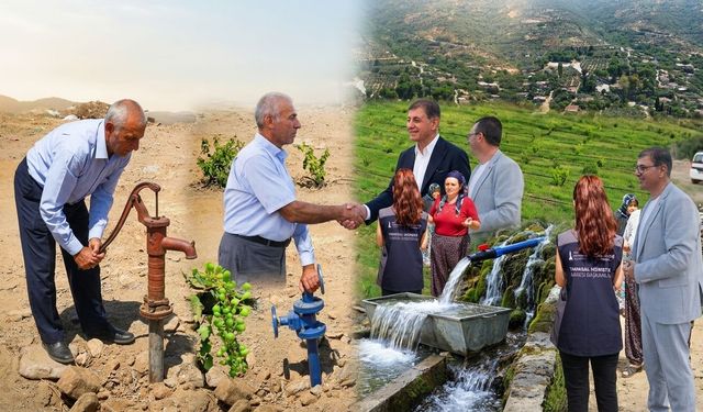 Beydağ’da 30 yıllık sulama sorunu çözüldü