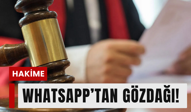 Hakime tehdit operasyonunda 1 tutuklu!