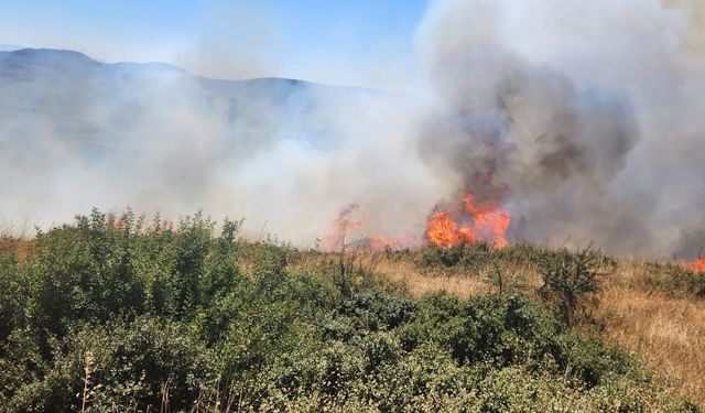 Aliağa’da fabrikalar bölgesinde alevler yükseldi