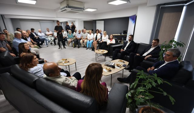 Günaydın’dan Konak Kent Konseyi’ne ziyaret: 'Birlikte yol yürüyeceğiz'