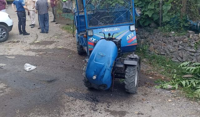 İkizce’de devrilen patpat: 8 kişiyi yaraladı