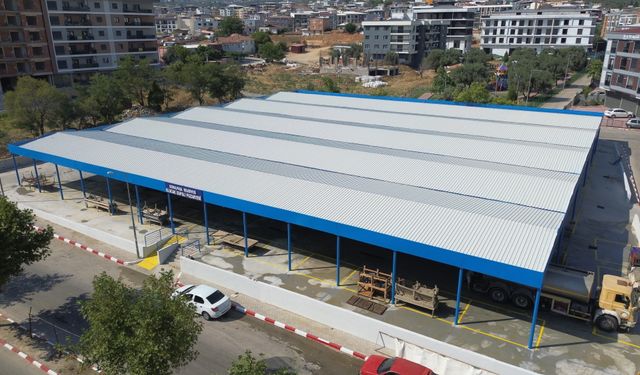 Ulucak Pazaryeri yeni yüzüne kavuştu!