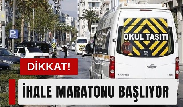 İzmir’de yeni servis plakaları için ihale süreci başlıyor