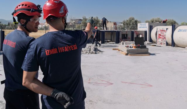 İzmir İtfaiyesi’nde 72 saatlik sınav hazırlığı