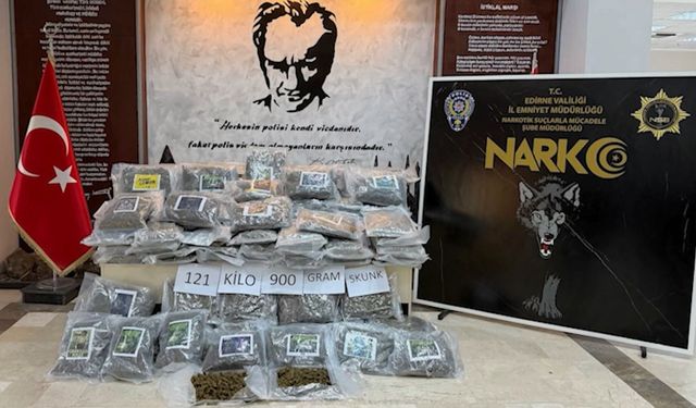 71 ilde operasyon: 2 ton 367 kilo ele geçirildi