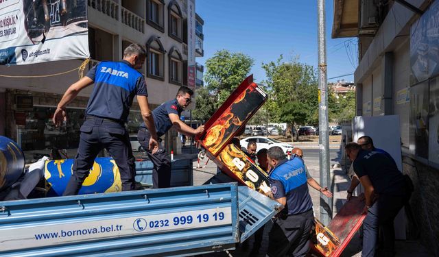 Bornova’da kamusal düzenini bozana geçit yok