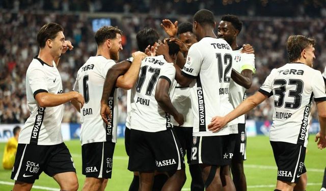 Beşiktaş'ta Avrupa Ligi kadrosu belli oldu