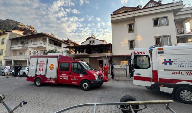 Fethiye’de asansör boşluğu can aldı