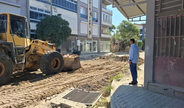 Yenipazar’da spor ve cadde çalışmalarına hız verildi