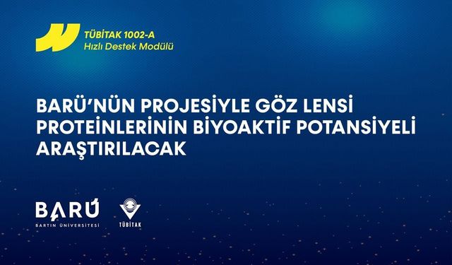 Göz lensindeki proteinler için TÜBİTAK destekli çalışma