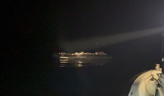 İzmir açıklarında yasa dışı geçiş operasyonu