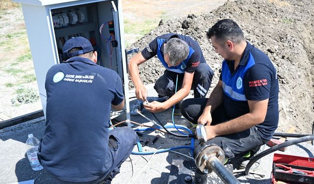 Akgedik TOKİ’de su altyapısı güçlendirildi