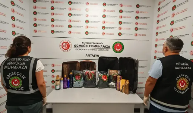 Antalya Havalimanı’nda 70 milyonluk operasyon