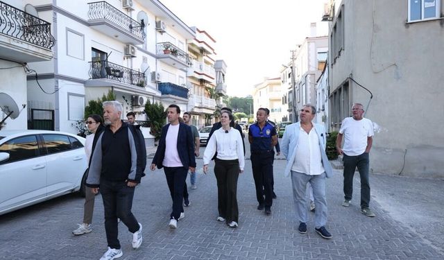 Çeşme’de kış mesaisi başladı: İhtiyaçlar sahada belirlendi!