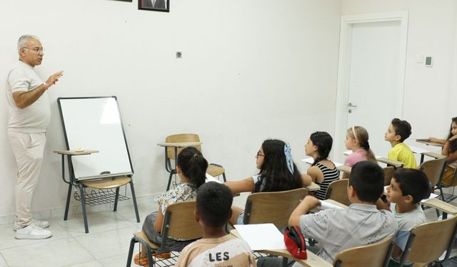 Bayraklı’da çocuklara yaz tatilinde renkli atölyeler