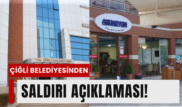 Çiğli'de cafe saldırısı sonrası belediyeden kritik açıklama
