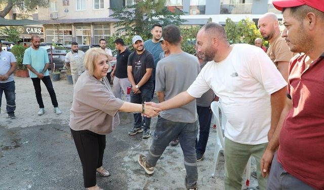 Başkan Vekili Şen, saha personeliyle buluştu