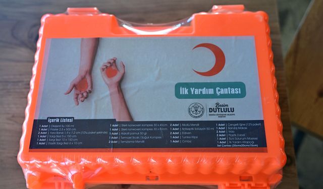 Manisa’da 1089 mahalle muhtarına ilk yardım çantası