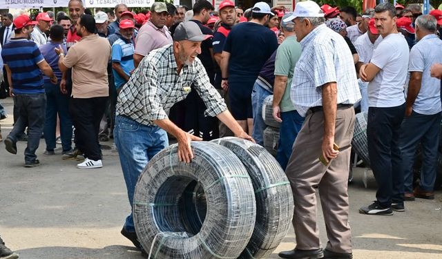 Salihli’de çiftçiye yüzde 100 hibeli destek!