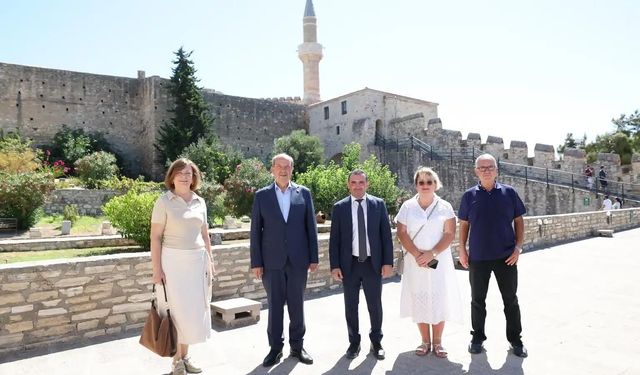 KKTC’nin 5. Cumhurbaşkanı Sayın Ersin Tatar Çeşme’de