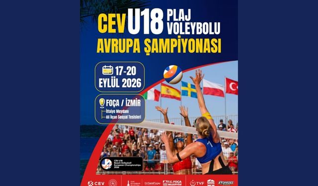 Voleybolun kalbi Foça'da atıyor