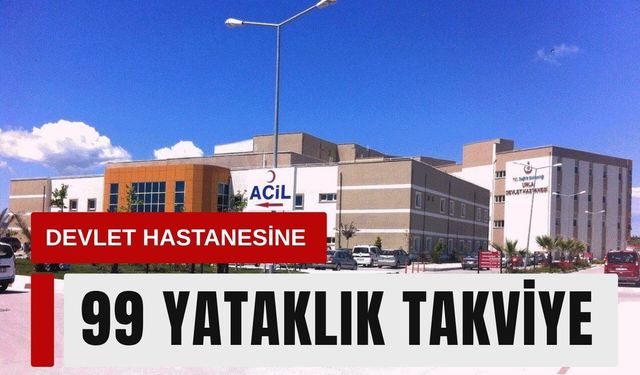 İzmir’de devlet hastanesine 99 yataklık takviye