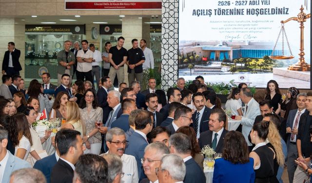 İzmir Adliyesi’nde yeni adli yıl için tören düzenlendi
