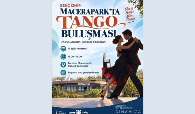 Genç İzmir'den 'Macerapark'ta Tango Buluşması'