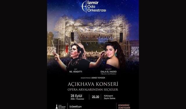 İzmir Oda Orkestrası sezonu görkemli bir açıkhava konseriyle açıyor