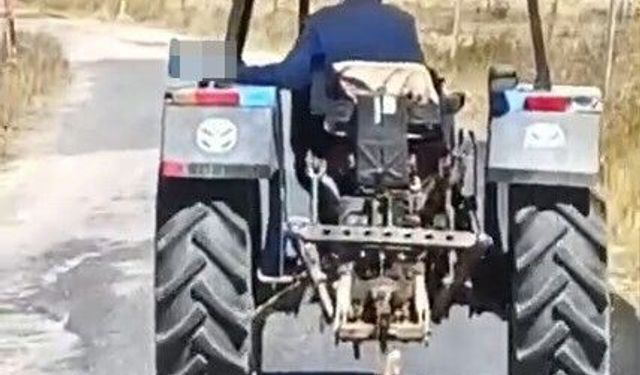 Kahramanmaraş’ta köpeği traktörle sürüklediler