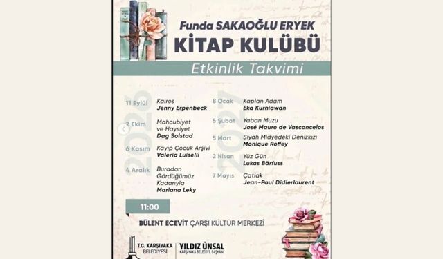 Karşıyaka Belediyesi'nden kitap tutkunlarına müjde