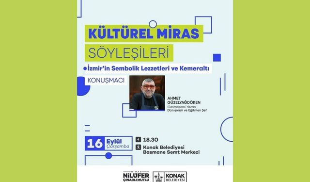 Konak’ta kültürel miras söyleşileri