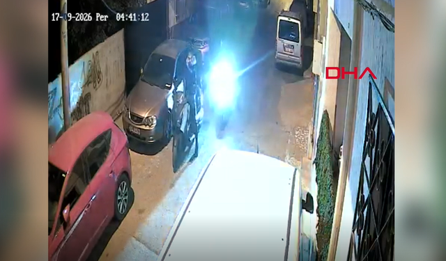 Evinin önüne park ettiği motosikleti çalındı
