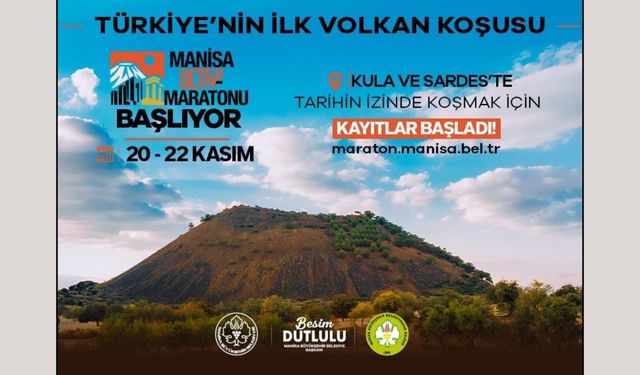 Manisa Ultra Maratonu, Kula ve Sardes’te tarih ve doğayla buluşacak