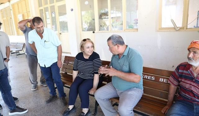 Asuman Şen, Menderes’te hafta sonu sahaya indi