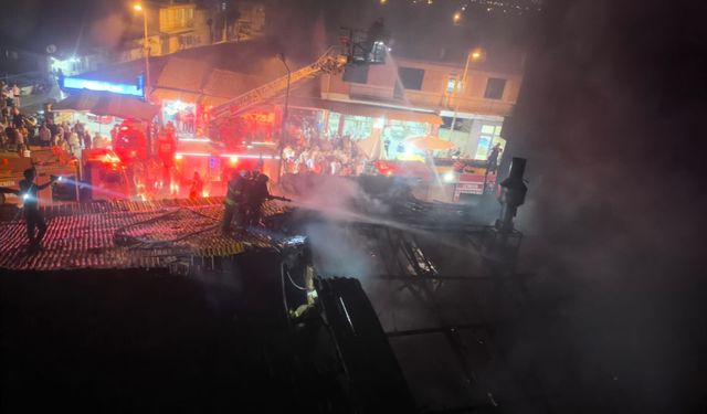 Ödemiş’te fırında yangın paniği