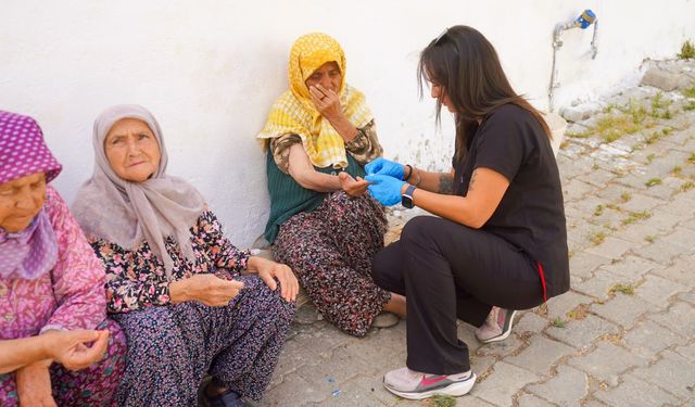 Seferihisar’da sağlık hizmeti köylere ulaşıyor