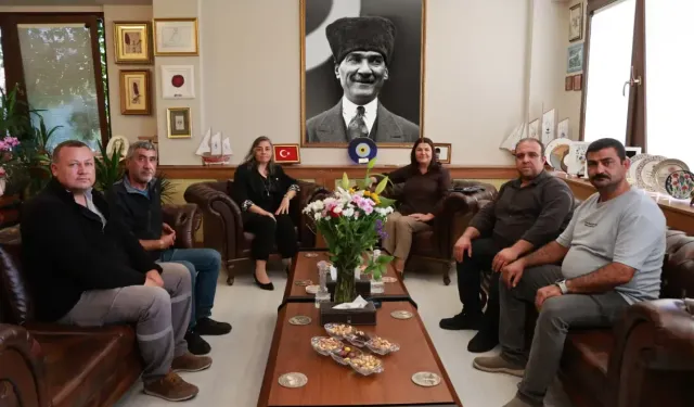Disk’ten Foça Belediye Başkanı Fıçı’ya ziyaret!