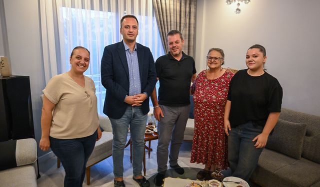 Bornova’da Başkan Eşki’den anlamlı ziyaret