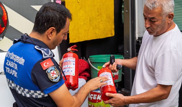 İzmir’de okul servislerine denetim