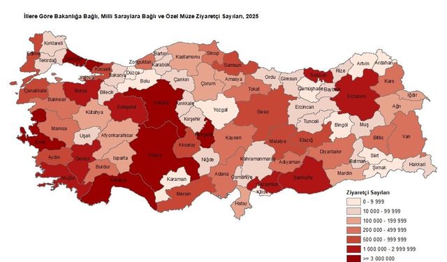 TÜİK açıkladı: İzmir müze ziyaretlerinde ikinci sırada