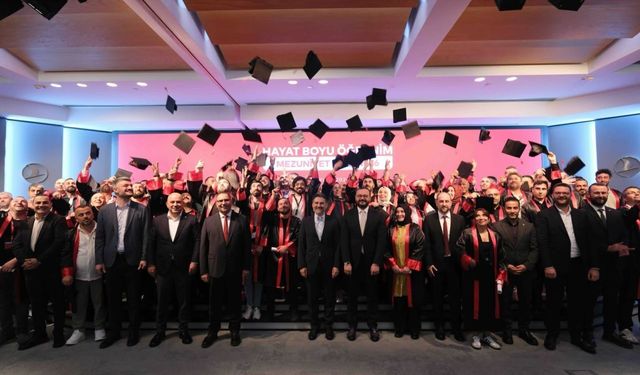 THY’de 100 çalışan lise diplomasına kavuştu