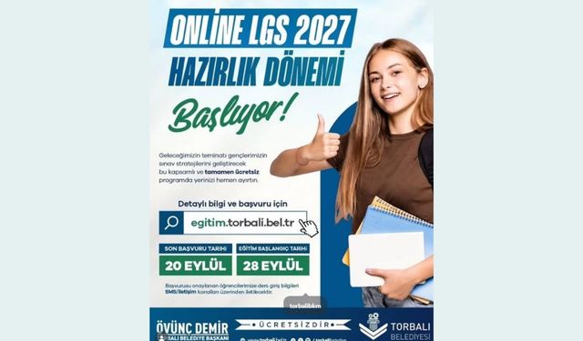 LGS hazırlığında ücretsiz online eğitim dönemi